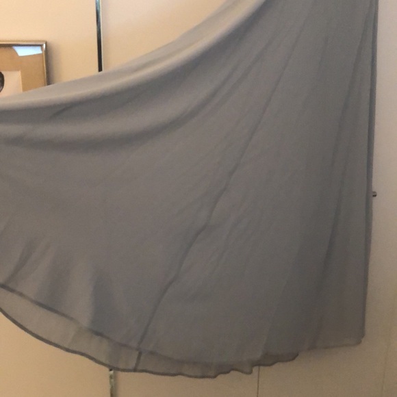 Godshaw dress in Steel Blue. Worn once. Not hemmed. - Picture 5 of 6